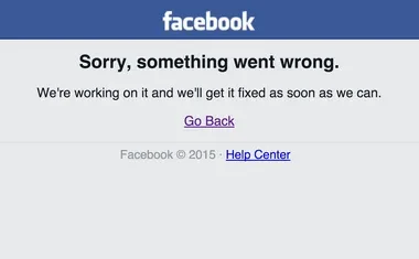 Facebook Error Fetching Data